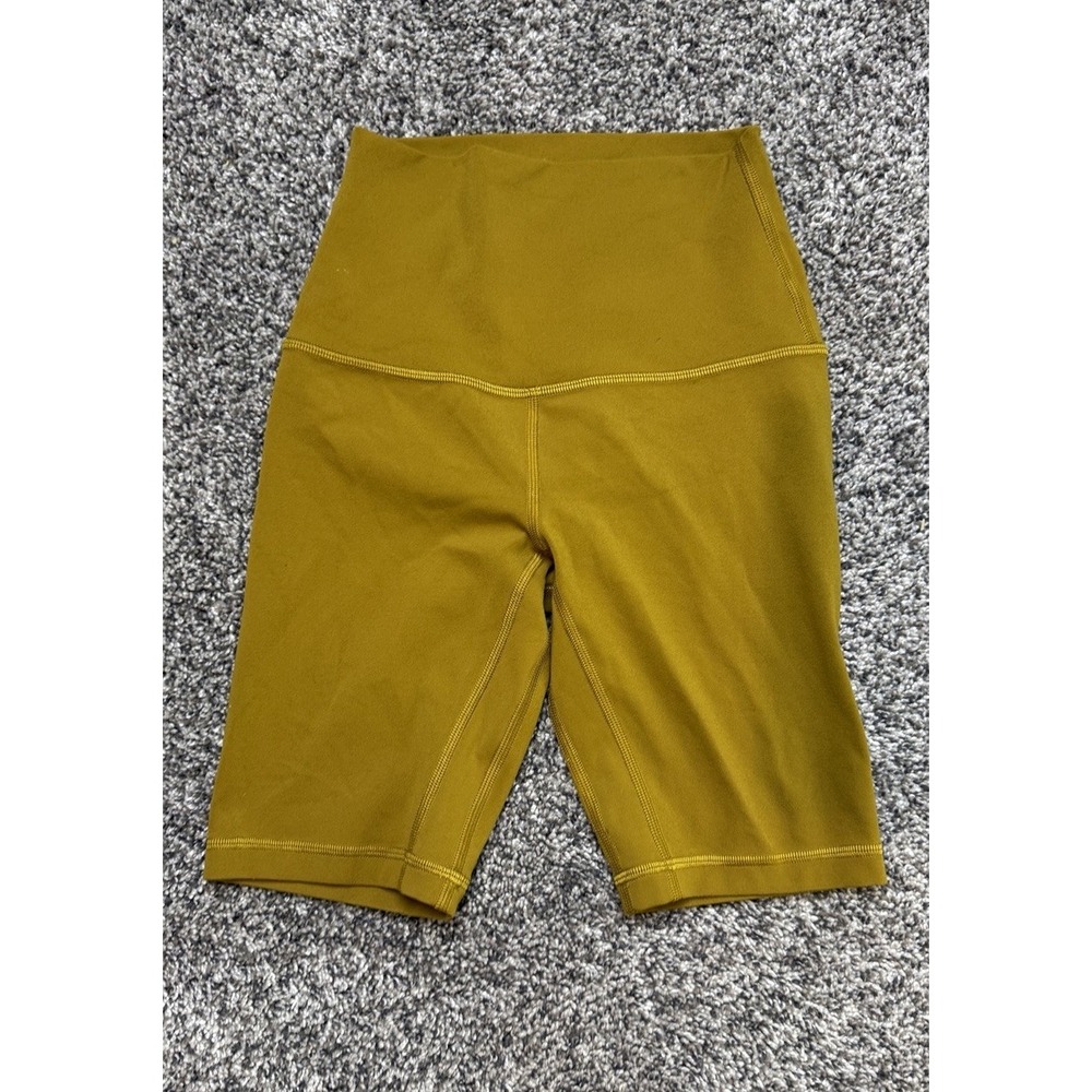 Lululemon Shorts Womens Size 0 Gold Spice Align Short 8" Inseam - Picture 1 of 3
